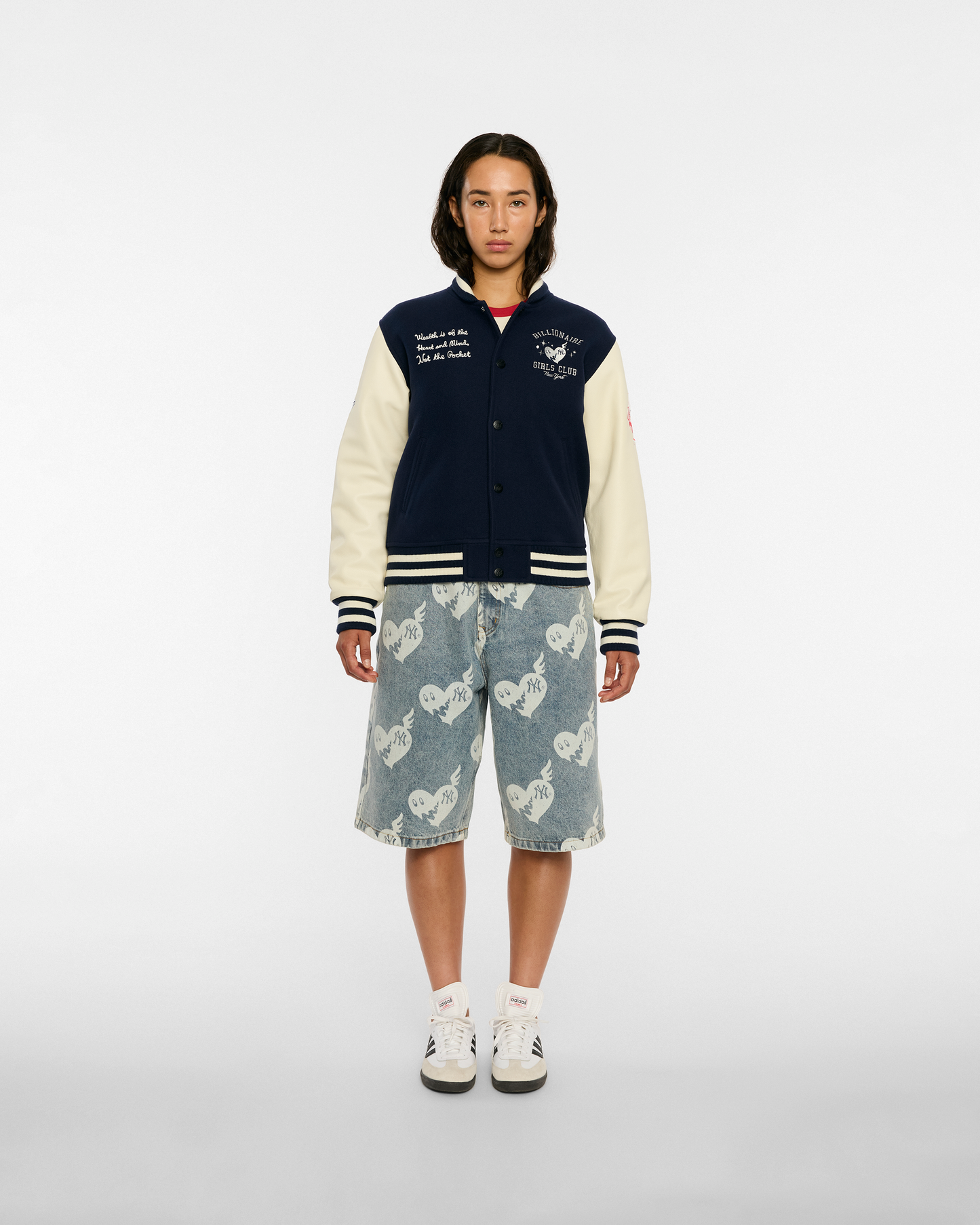 Womens NY Yankees Varsity Jacket