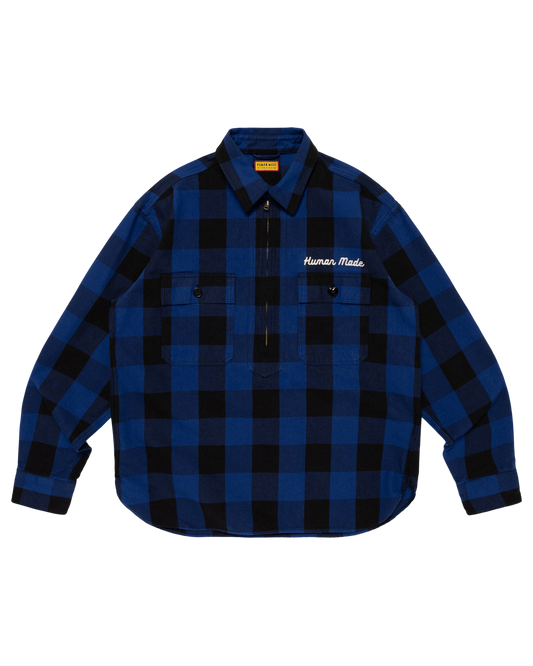 Check Half-Zip Shirt