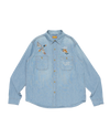 Embroidered Chambray Shirt