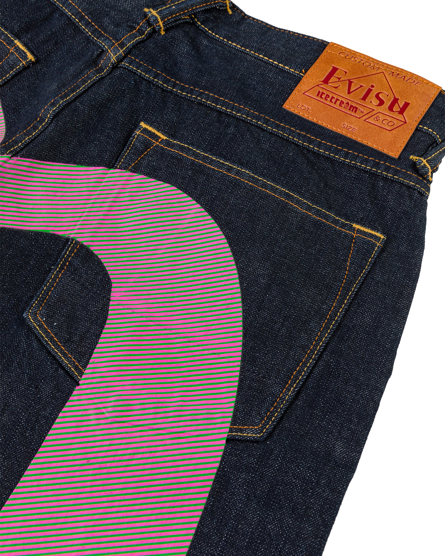 Daicock Printed Baggy Jeans