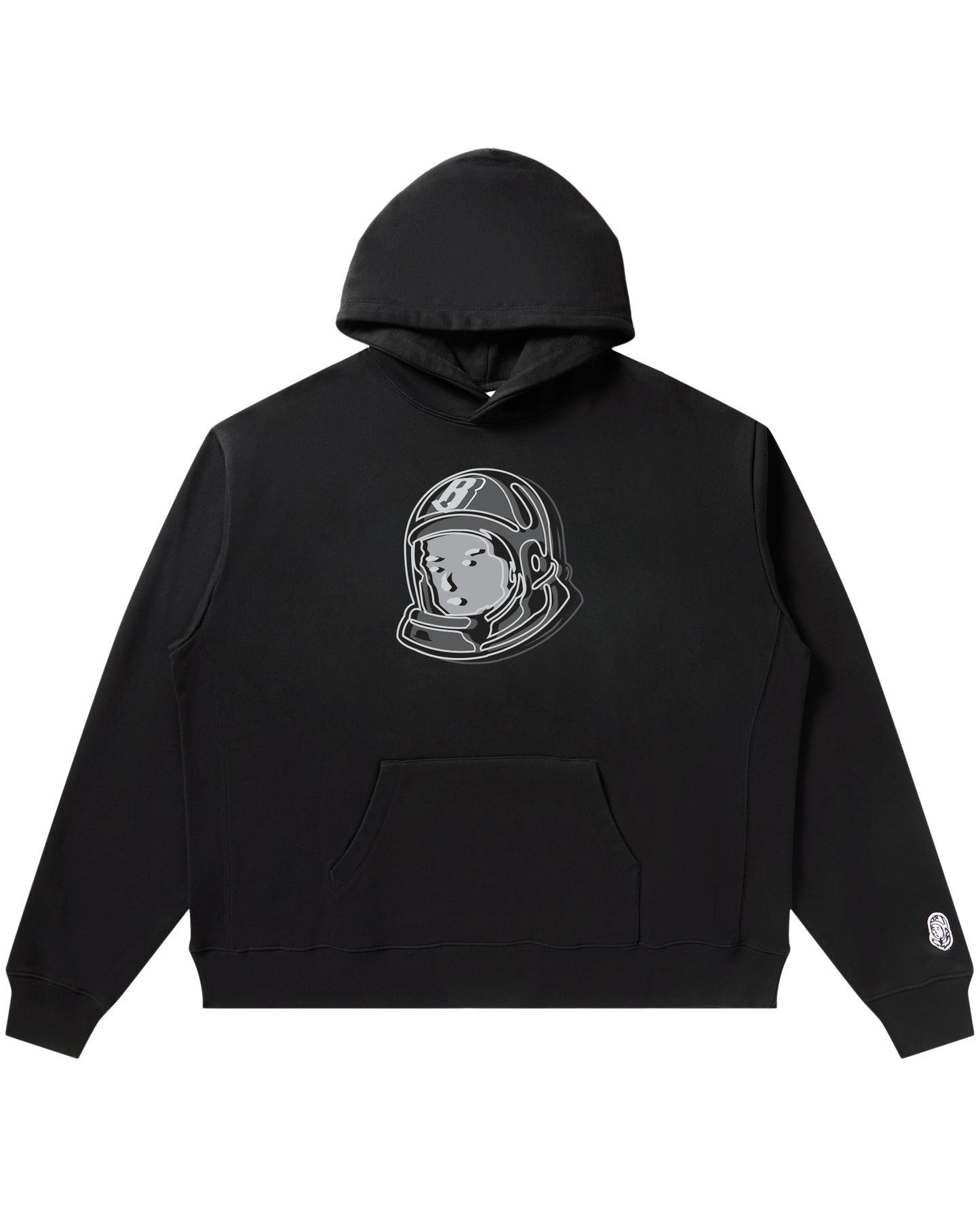 Outline Curve Logo Hoodie