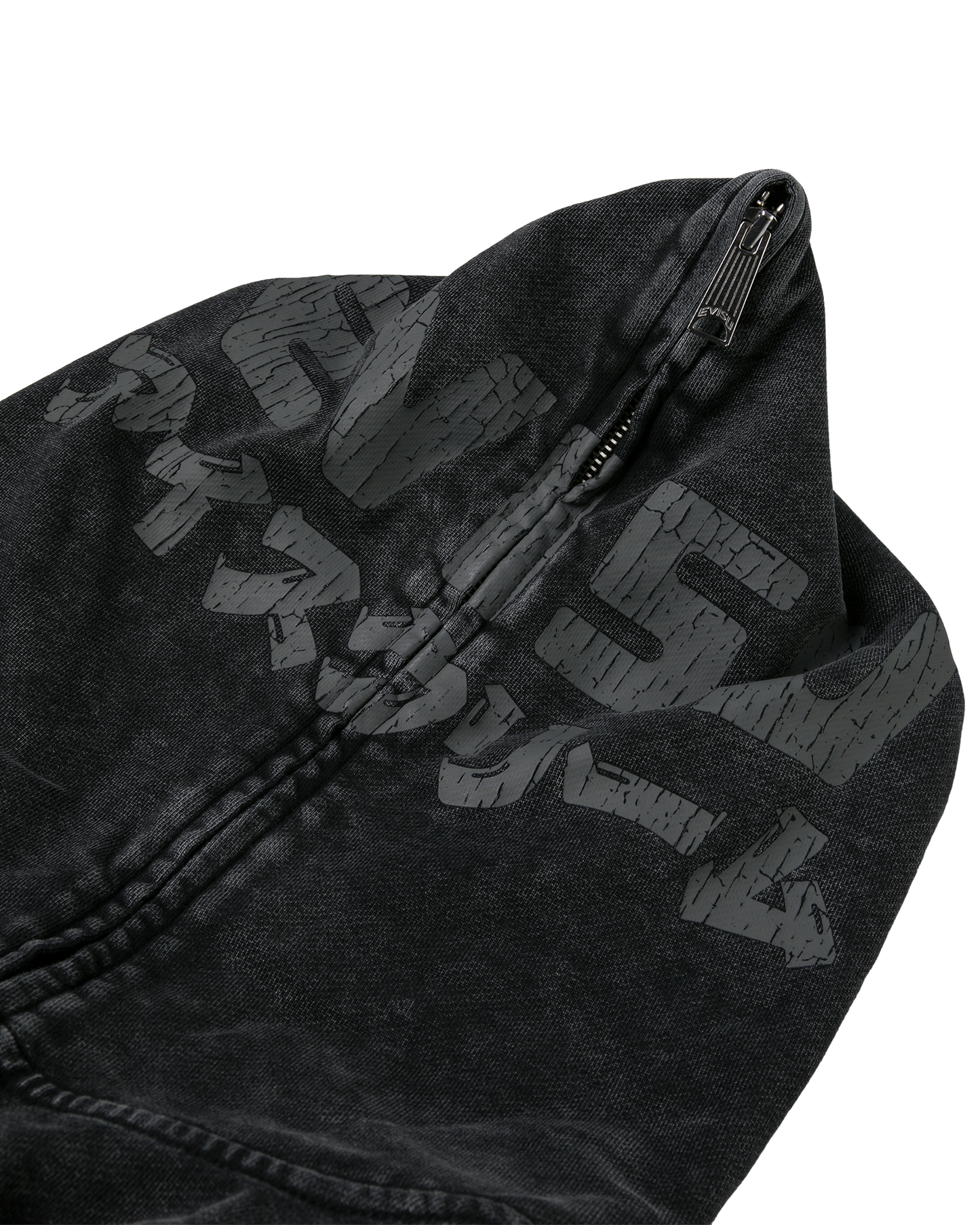 Logo With Seagull Emb. & Printed Hood Sweatshirt