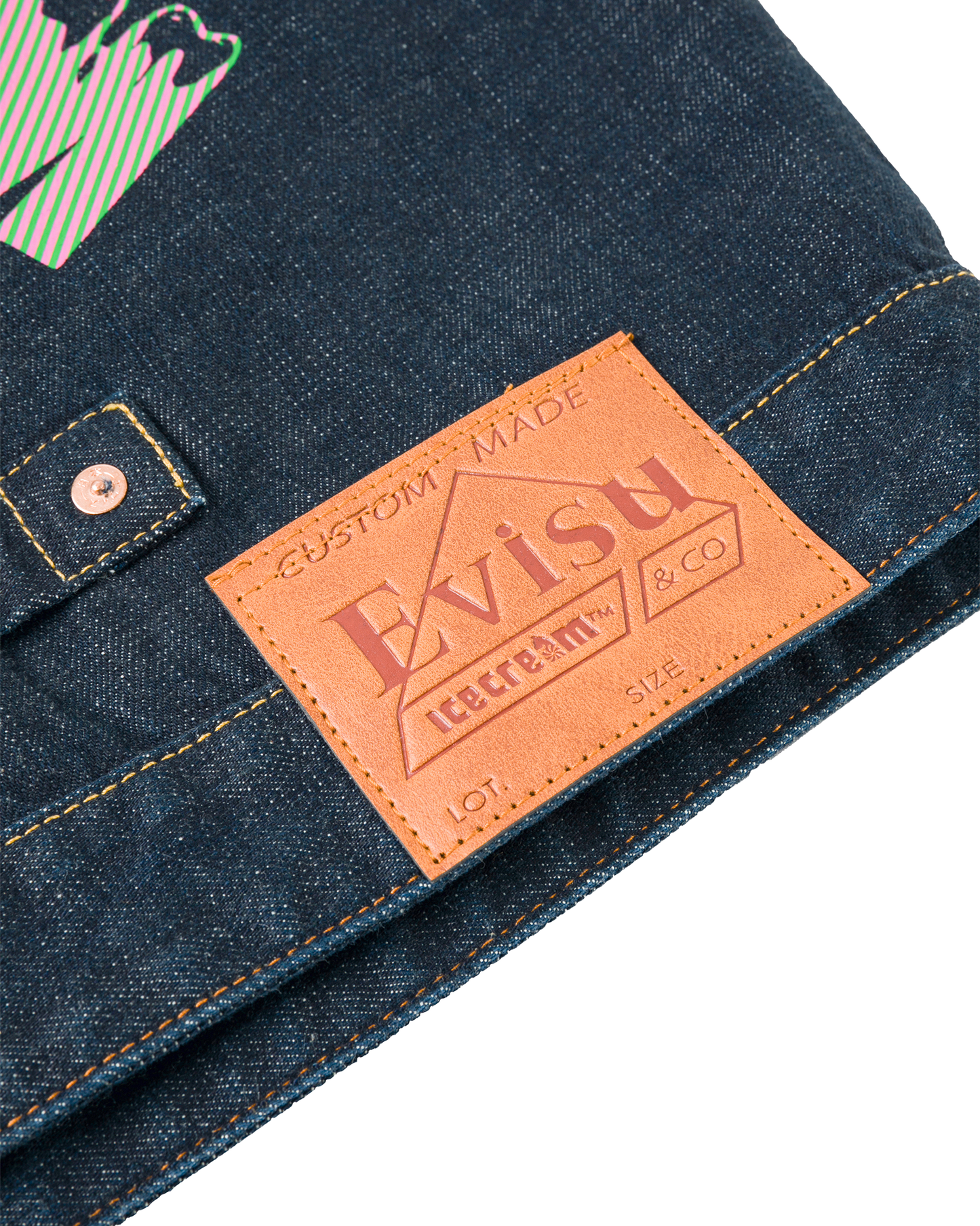 Seagull Print & Emb. Denim Jacket