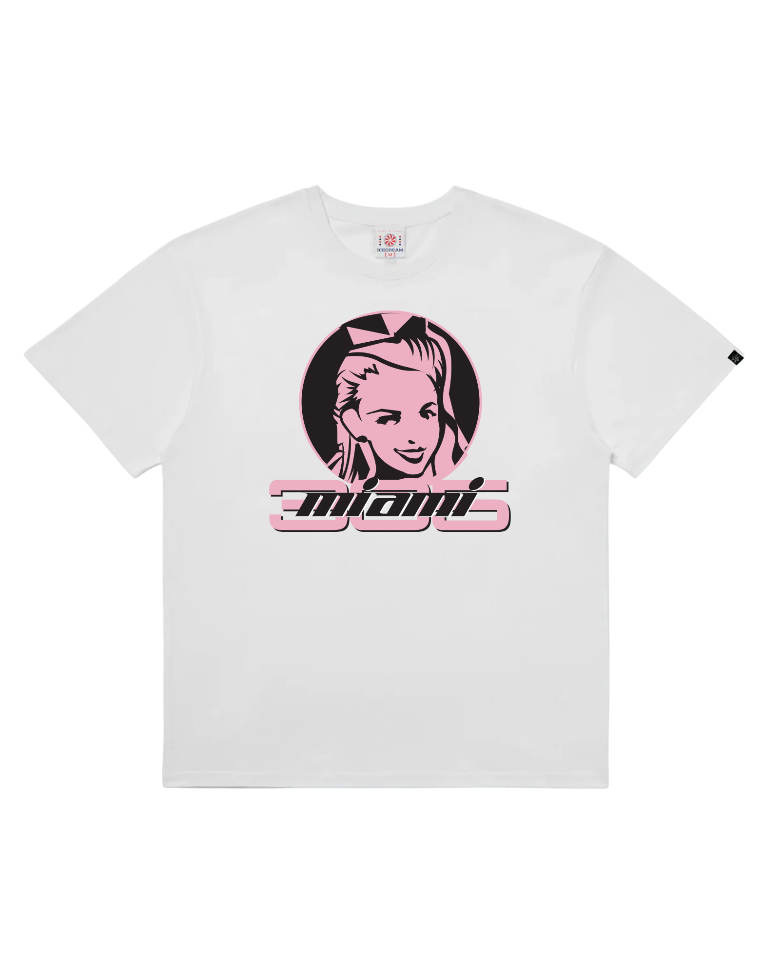 Pink Badge Tee