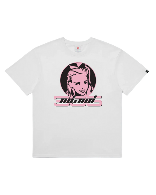 Pink Badge Tee