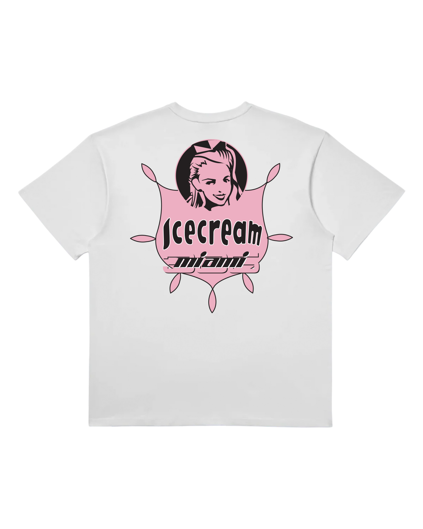 Pink Badge Tee