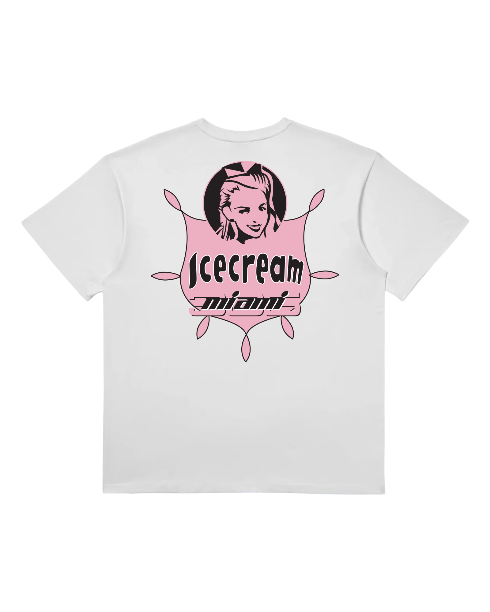 Pink Badge Tee