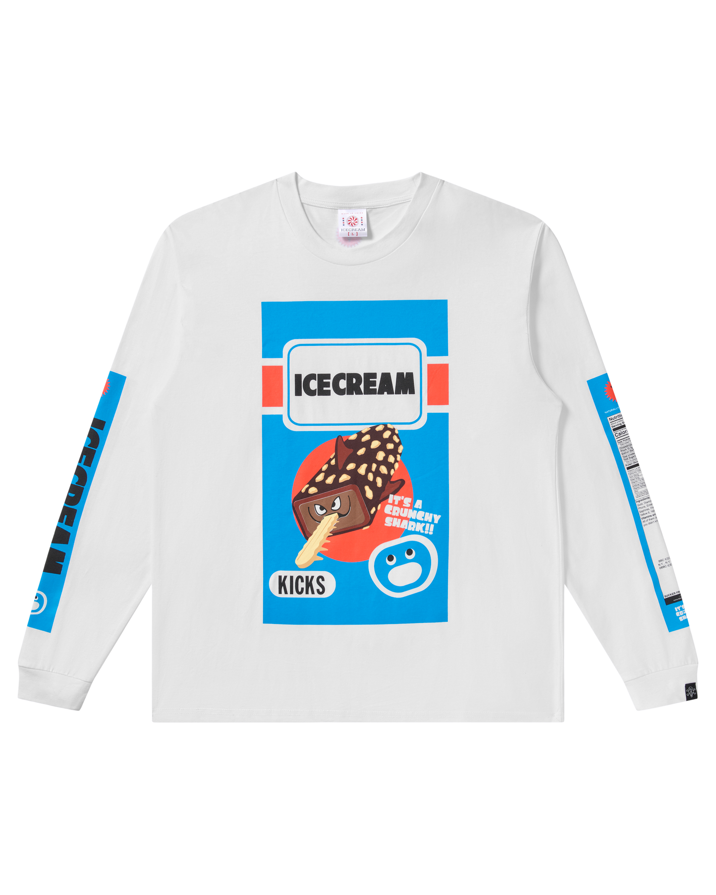 Crunchy Shark LS Tee
