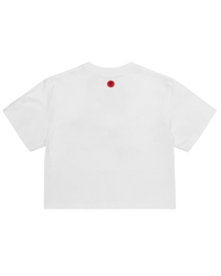 Womens Running Dog Cropped Tee