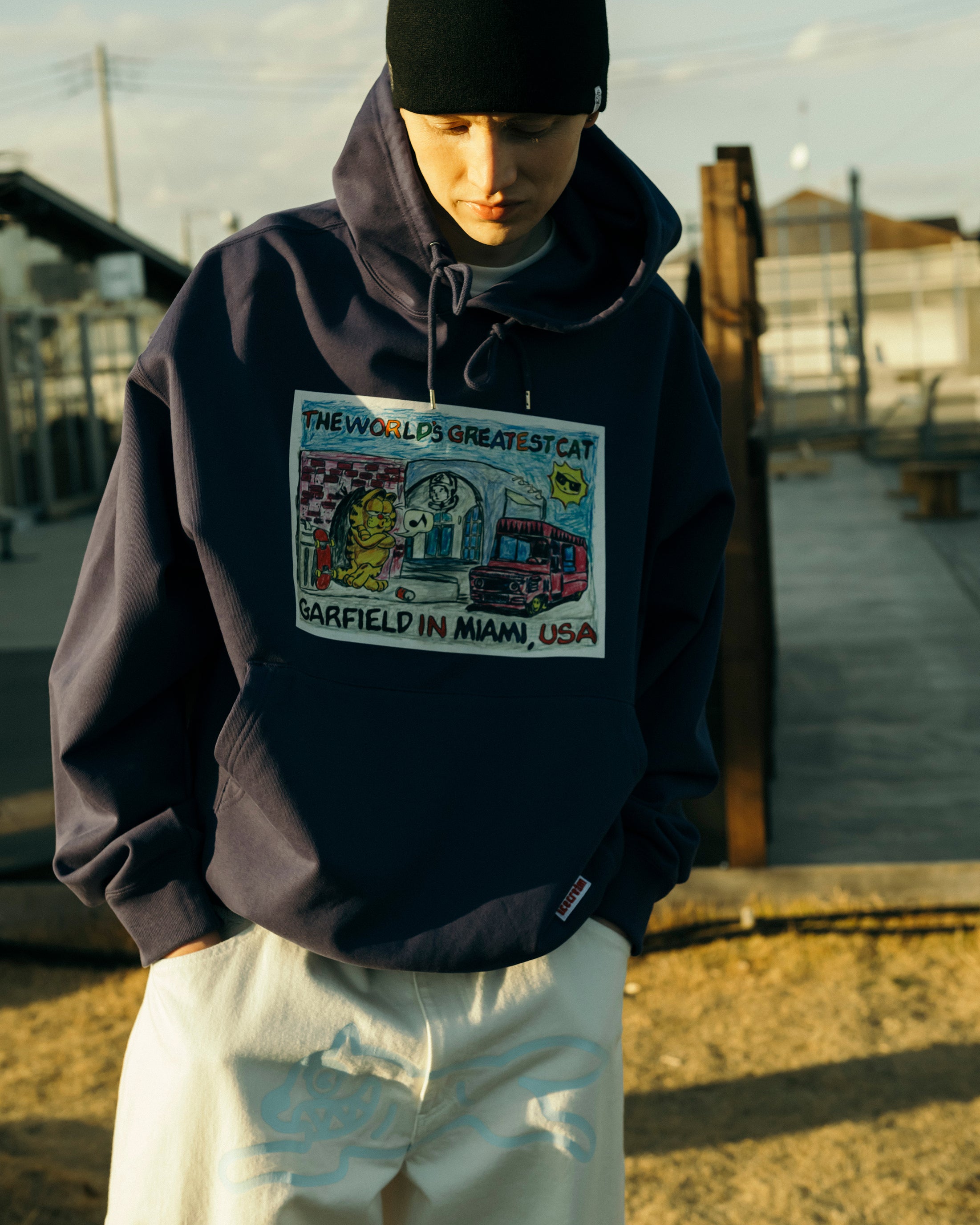 【値下げ】ガーフィールド パーカー　フーディーICECREAMxGARFIELD ICECREAM X GARFIELD – Billionaire Boys Club