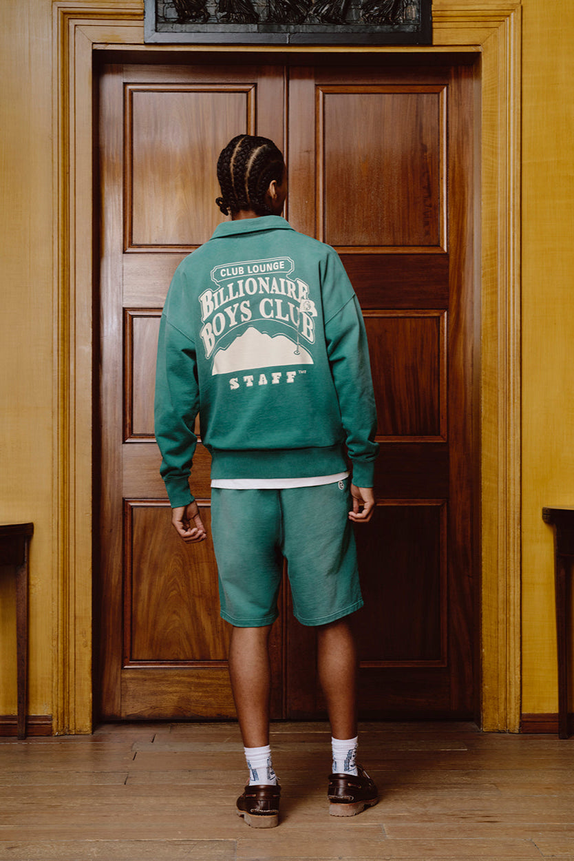 Country Lounge Quarter Zip Crewneck
