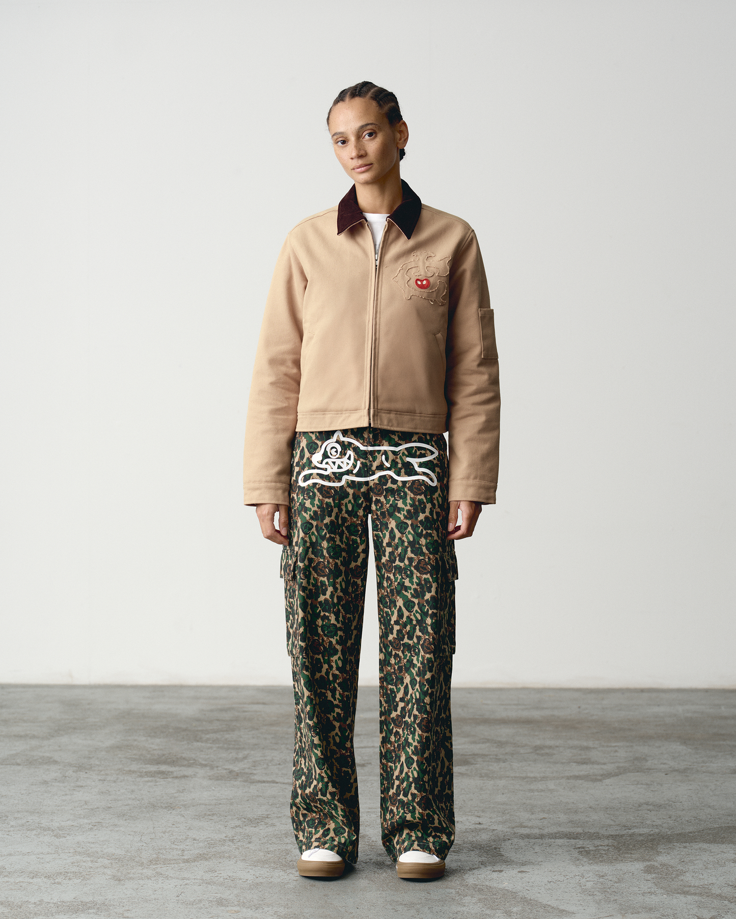 WOMENS TEAM IC CROPPED WORK JACKET
