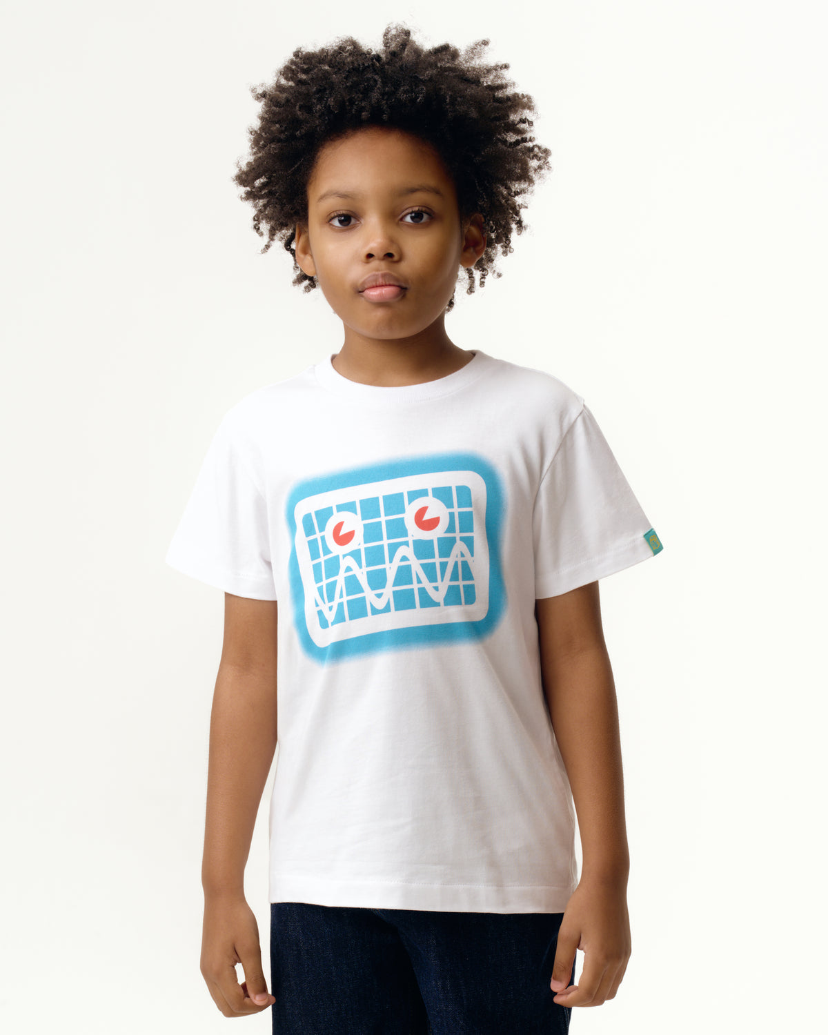 Kids Spray Jumble Robot T-Shirt