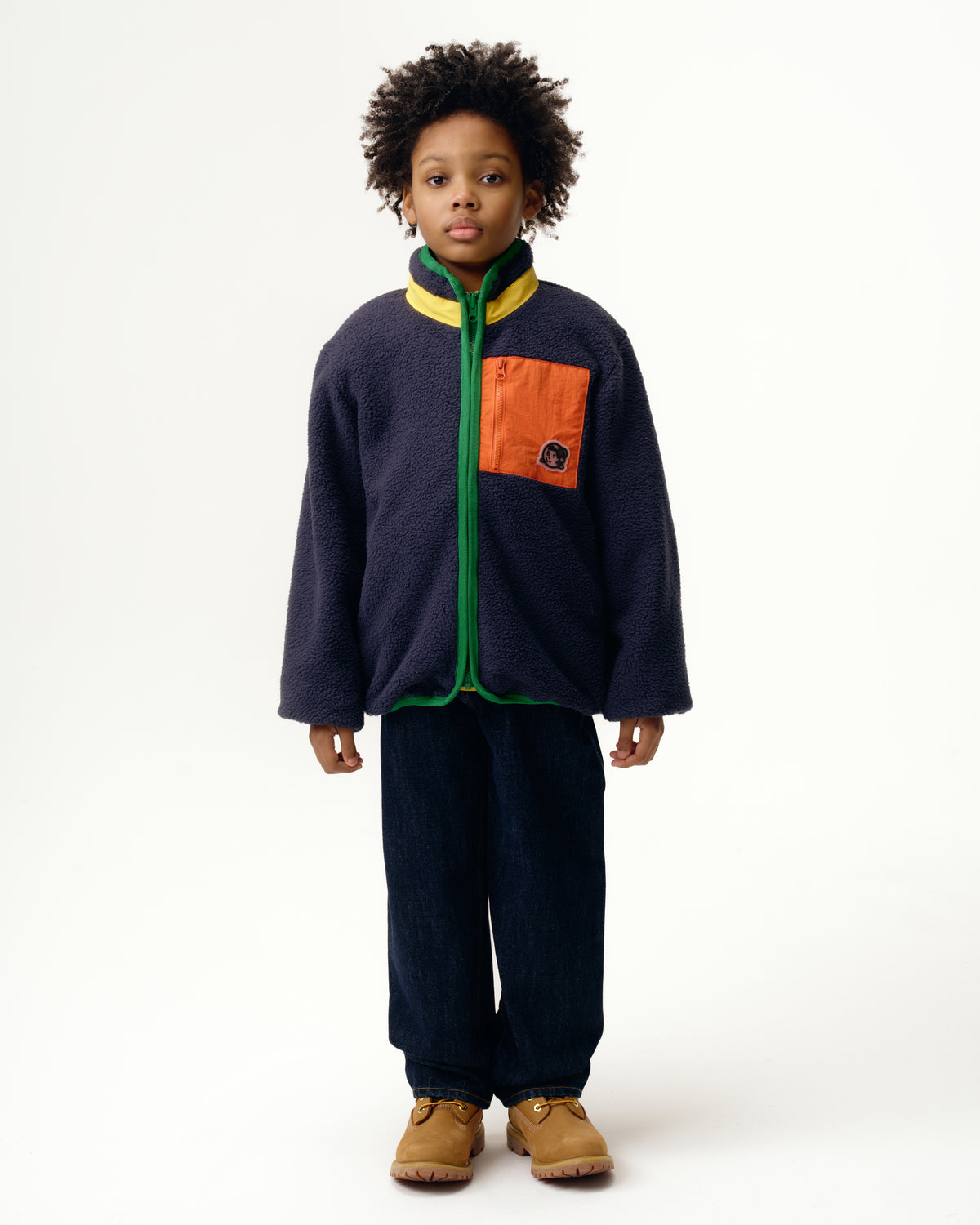 Kids Arch Logo Reversible Rainproof Jacket