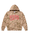 Camo Zip Hoodie