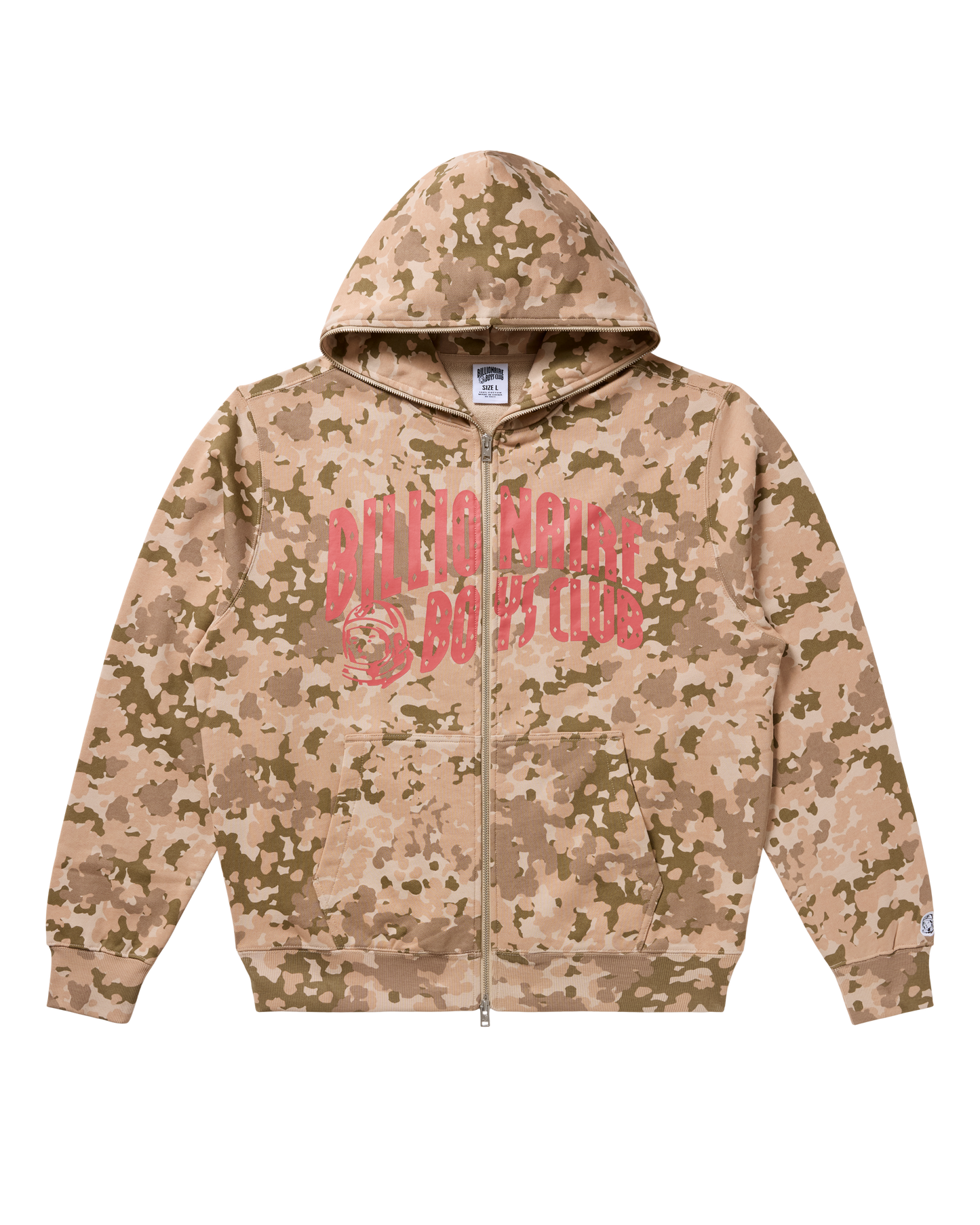 Camo Zip Hoodie