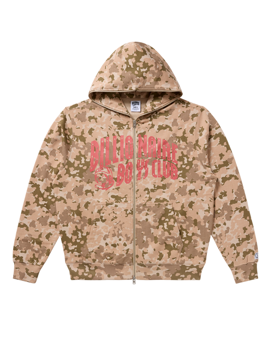 Camo Zip Hoodie
