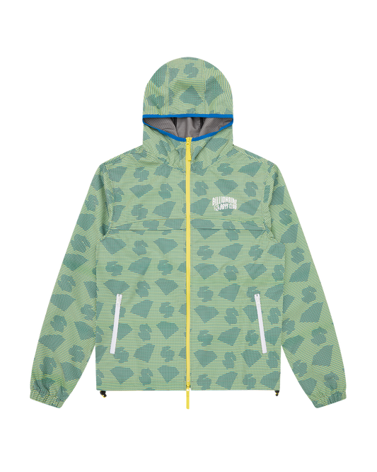 Tri-Tone Diamonds & Dollars Windbreaker Jacket