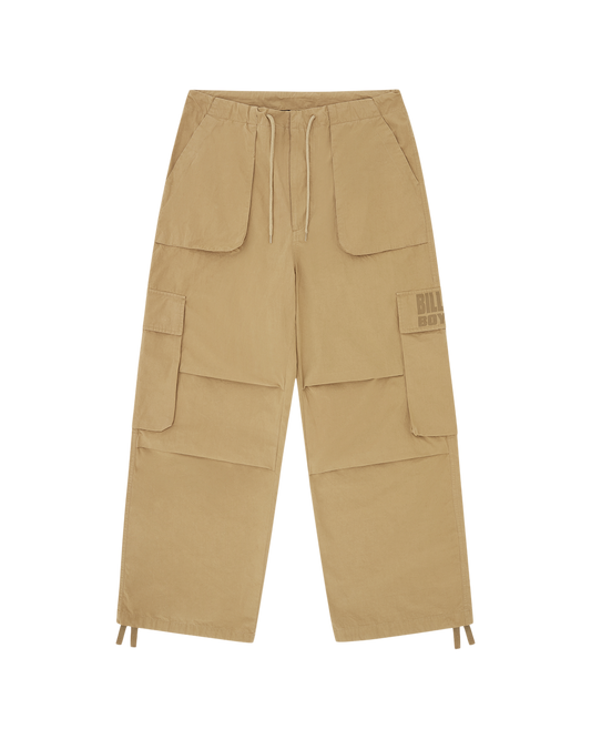 Straight Logo Parachute Pants