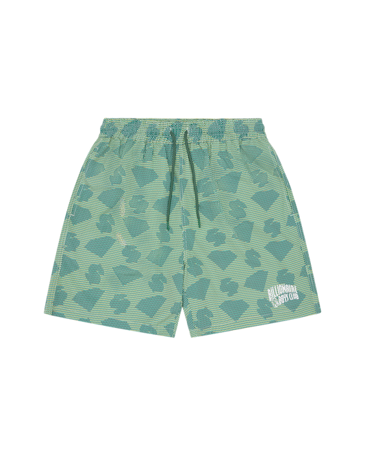 Tri-Tone Diamonds & Dollars Swim Shorts
