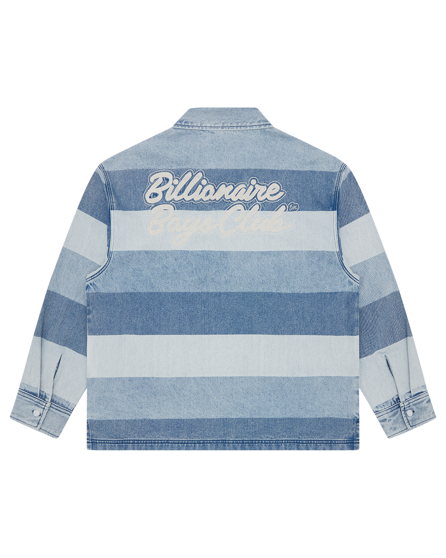 Script Denim Long Sleeve Rugby Shirt