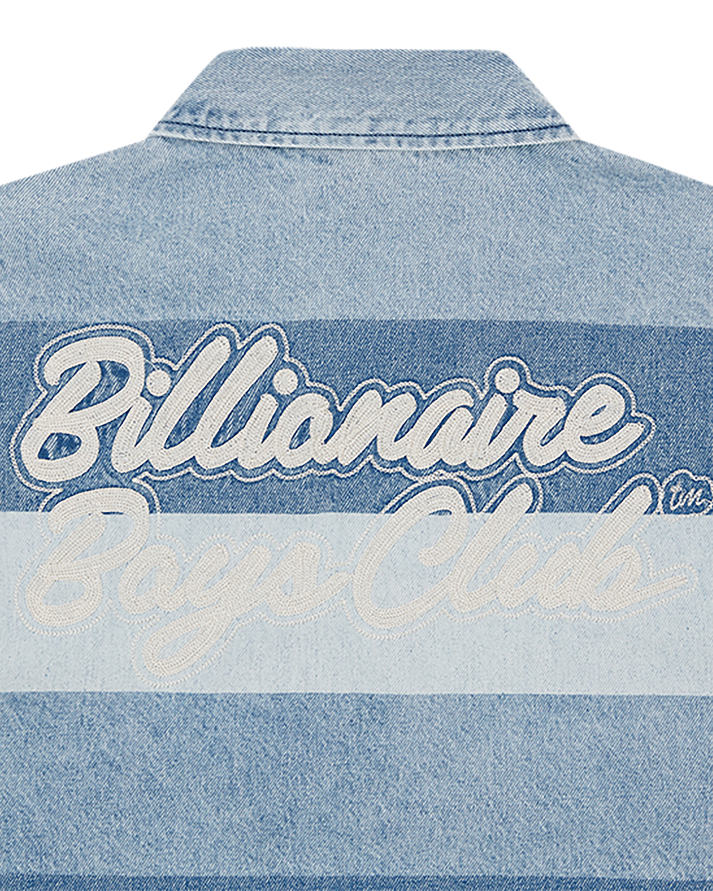 Script Denim Long Sleeve Rugby Shirt