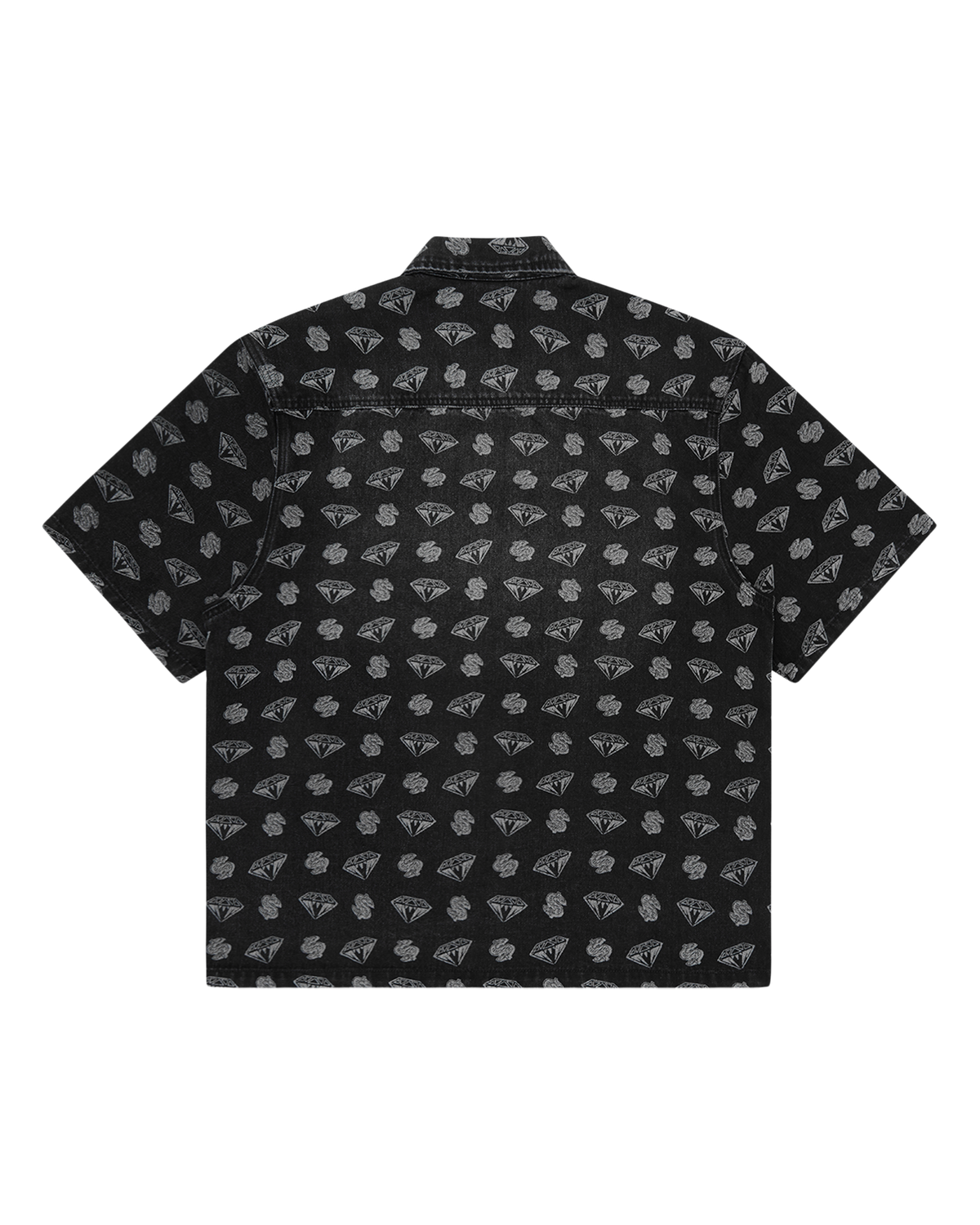 Diamonds & Dollars Oversized Denim Shirt – Billionaire Boys Club