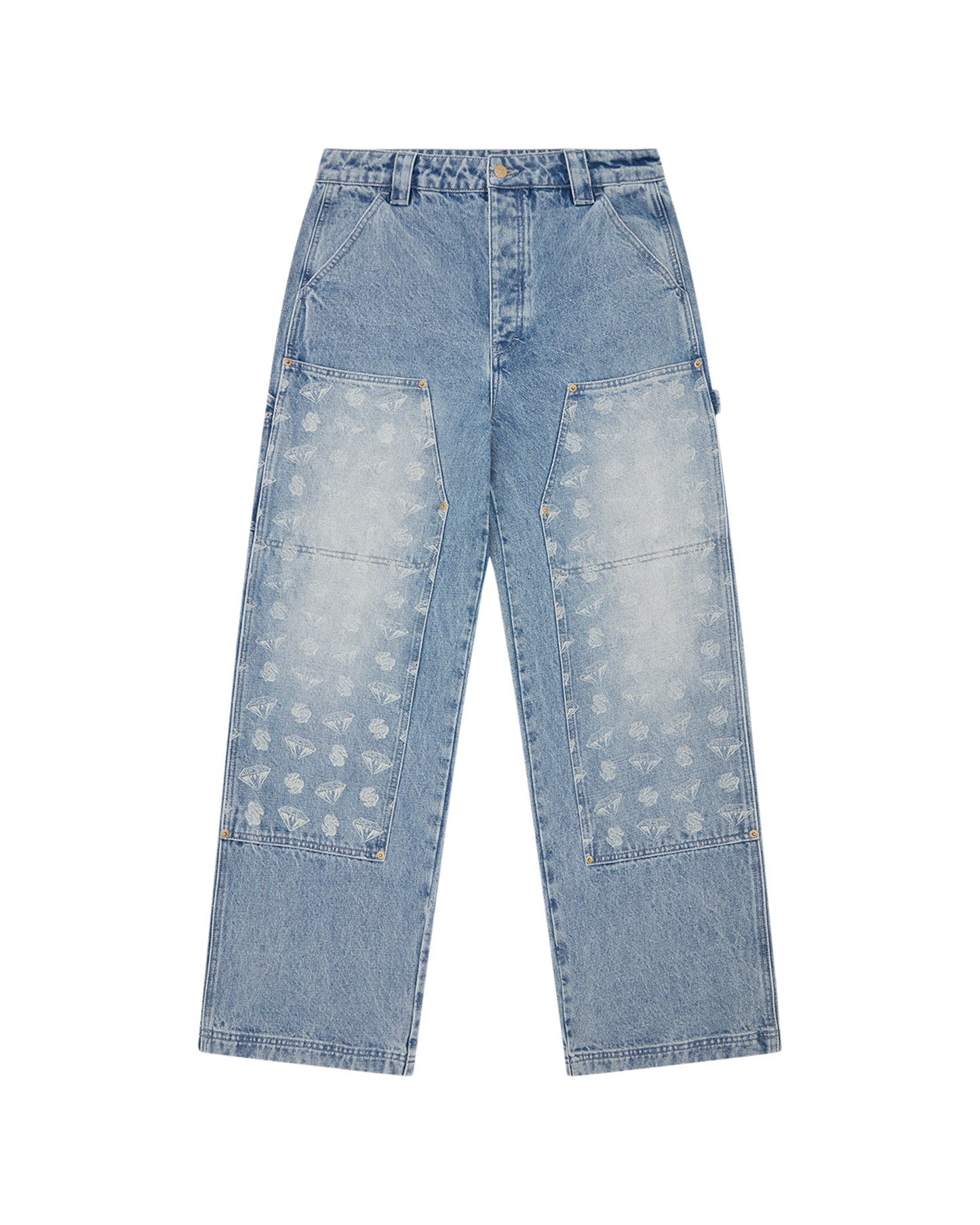 Diamonds & Dollars Denim Carpenter Pant