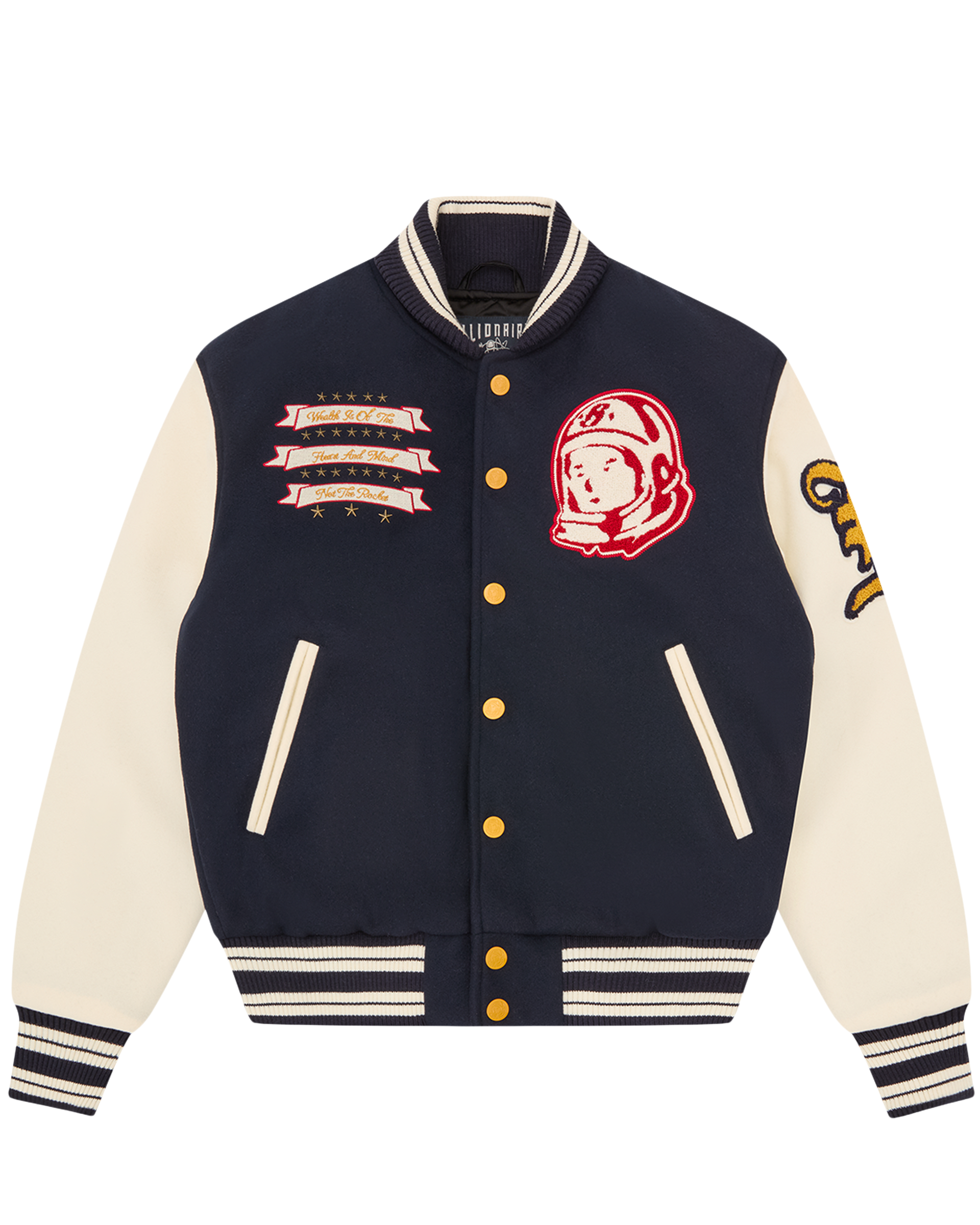 Fanfare Script Wool Varsity Jacket – Billionaire Boys Club