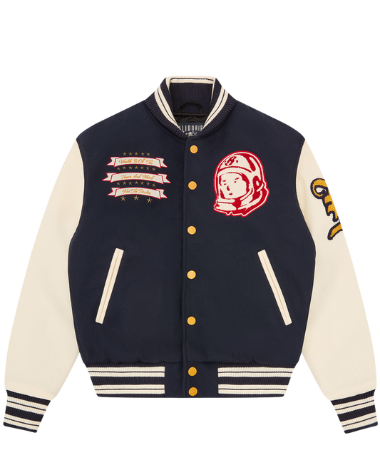 Fanfare Script Wool Varsity Jacket