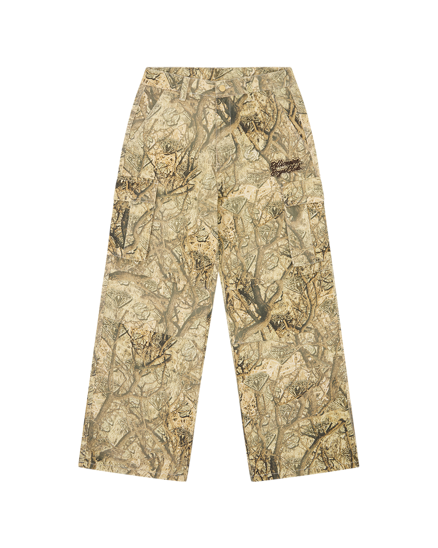 Diamonds & Dollars Tree Camo Cargo Pants