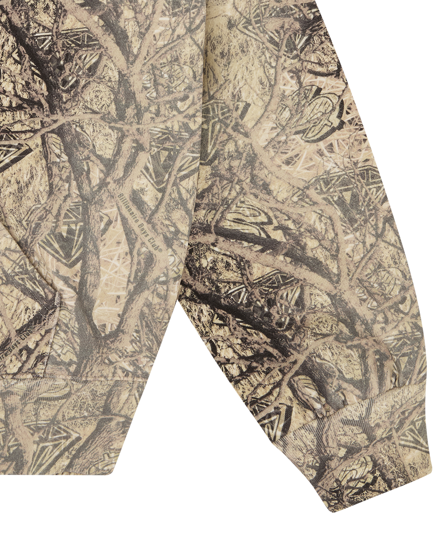 Diamonds & Dollars Tree Camo Oversized Zip Through