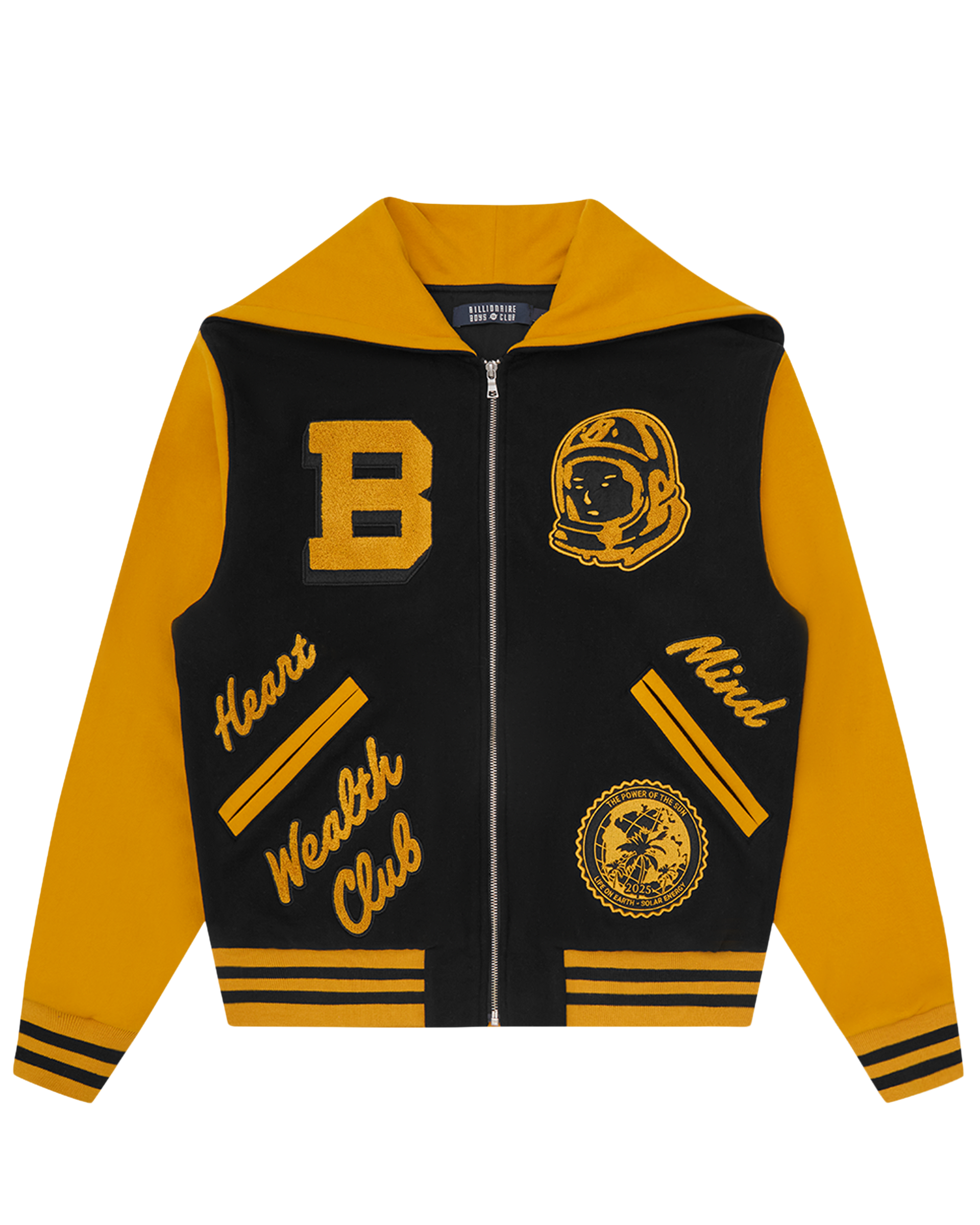 World College Cheerleader Zip Through Hood – Billionaire Boys Club World College Cheerleader Zip Through Hood – Billionaire Boys Club