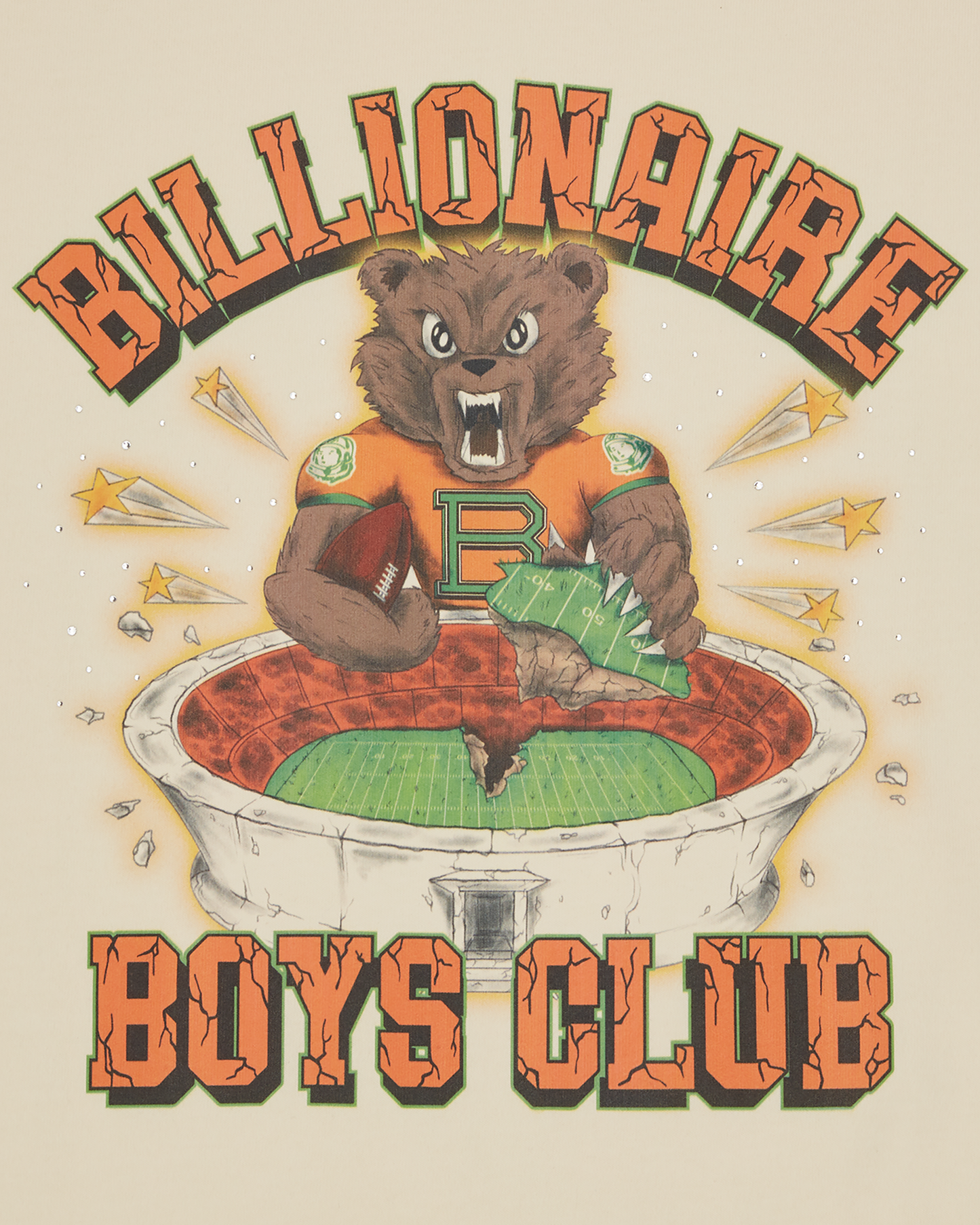 Rhinestone Mascot T-Shirt