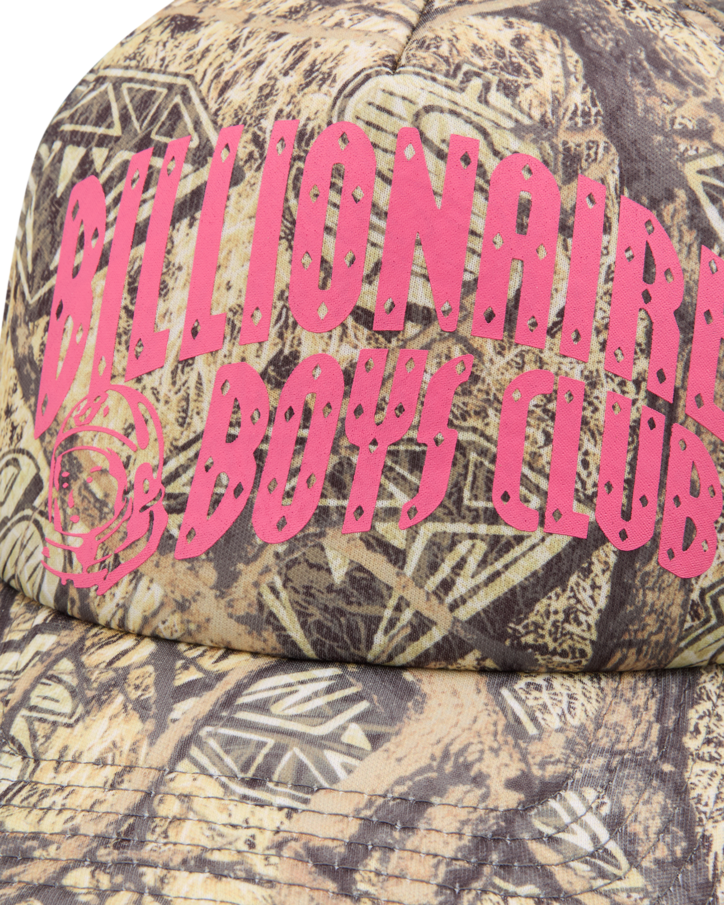 Diamonds & Dollars Tree Camo Arch Logo Trucker Cap