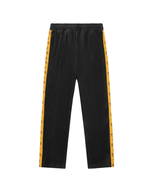 Small Arch Logo Taped Velour Track Pants