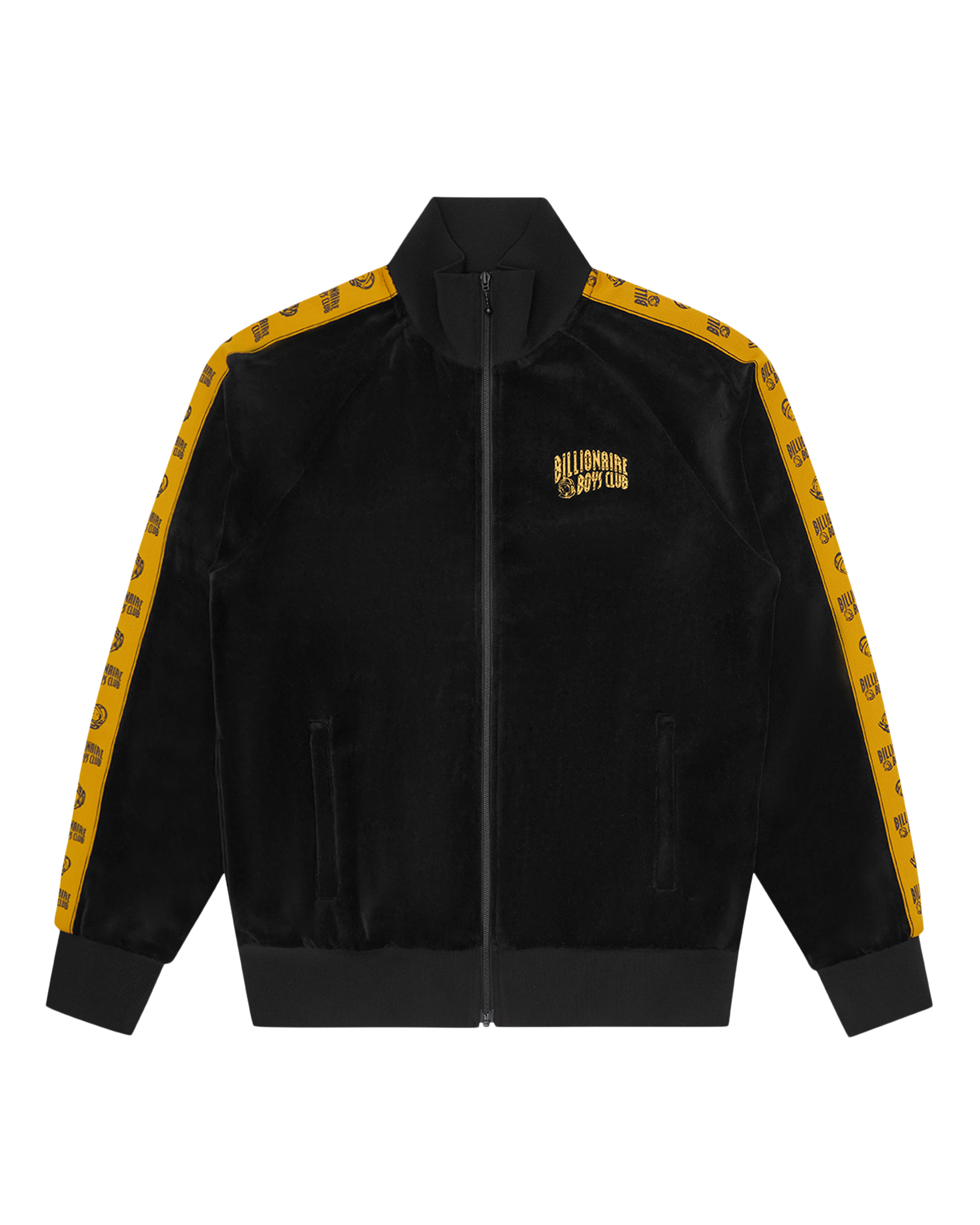 Small Arch Logo Taped Velour Track Top – Billionaire Boys Club