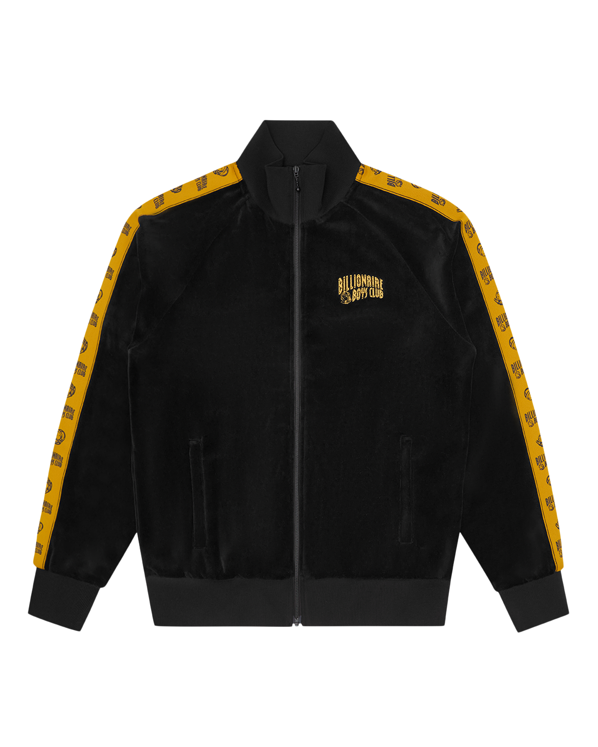 Small Arch Logo Taped Velour Track Top – Billionaire Boys Club