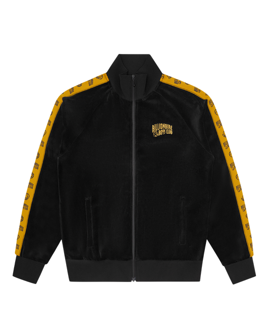 Small Arch Logo Taped Velour Track Top