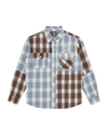 Arch Logo Patchwork Check Shirt