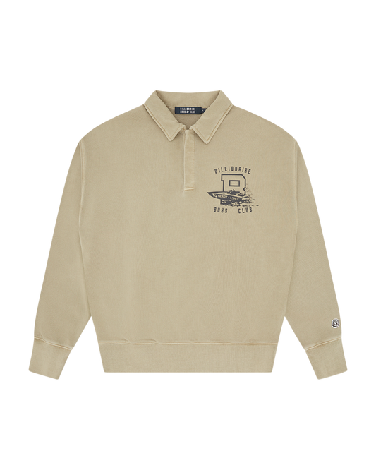 Boat Club Washed Quarter Zip