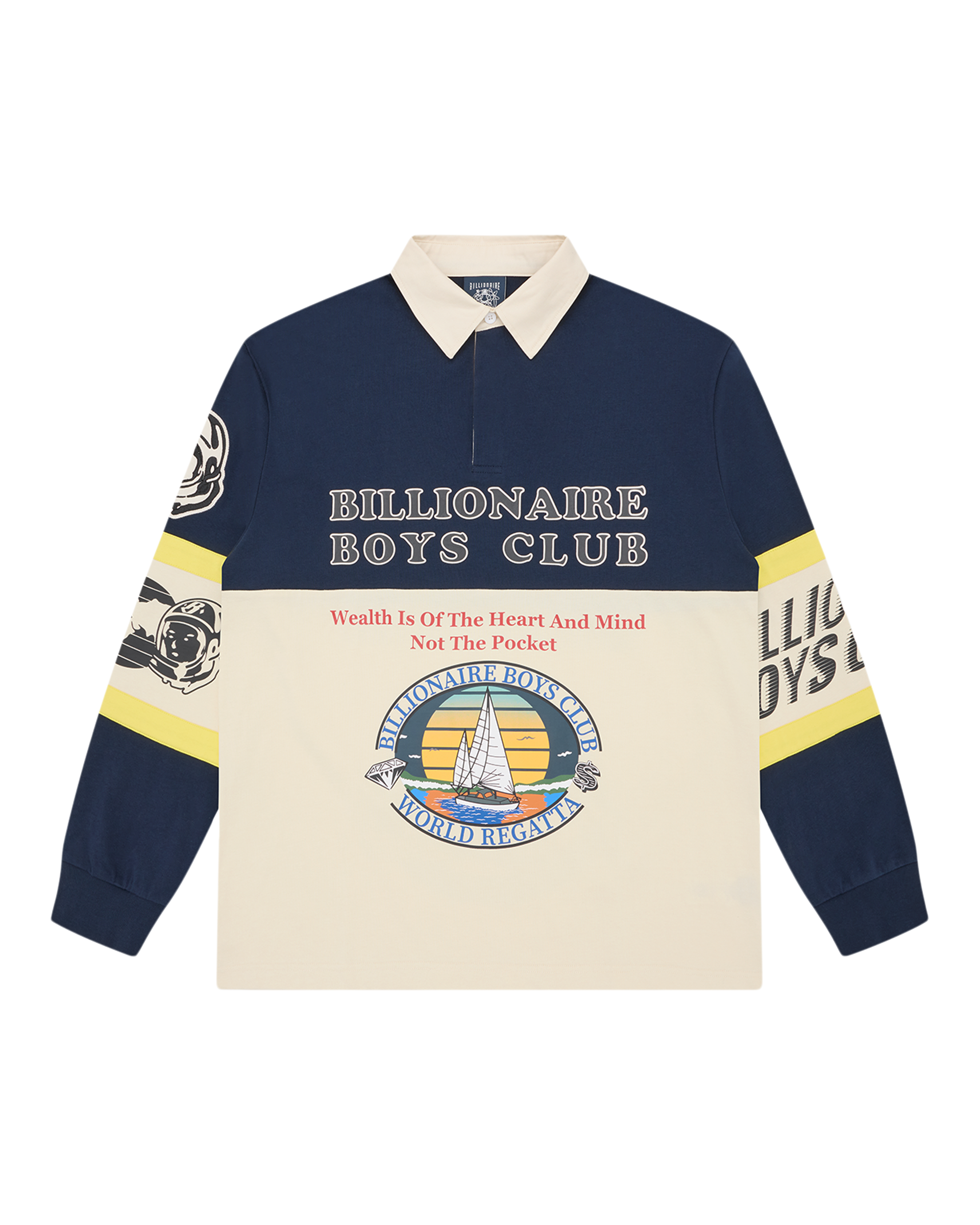World Regatta Oversized Rugby Shirt – Billionaire Boys Club