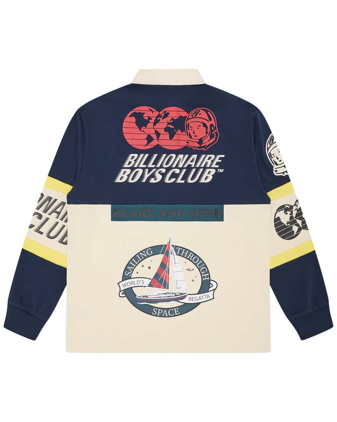 World Regatta Oversized Rugby Shirt – Billionaire Boys Club