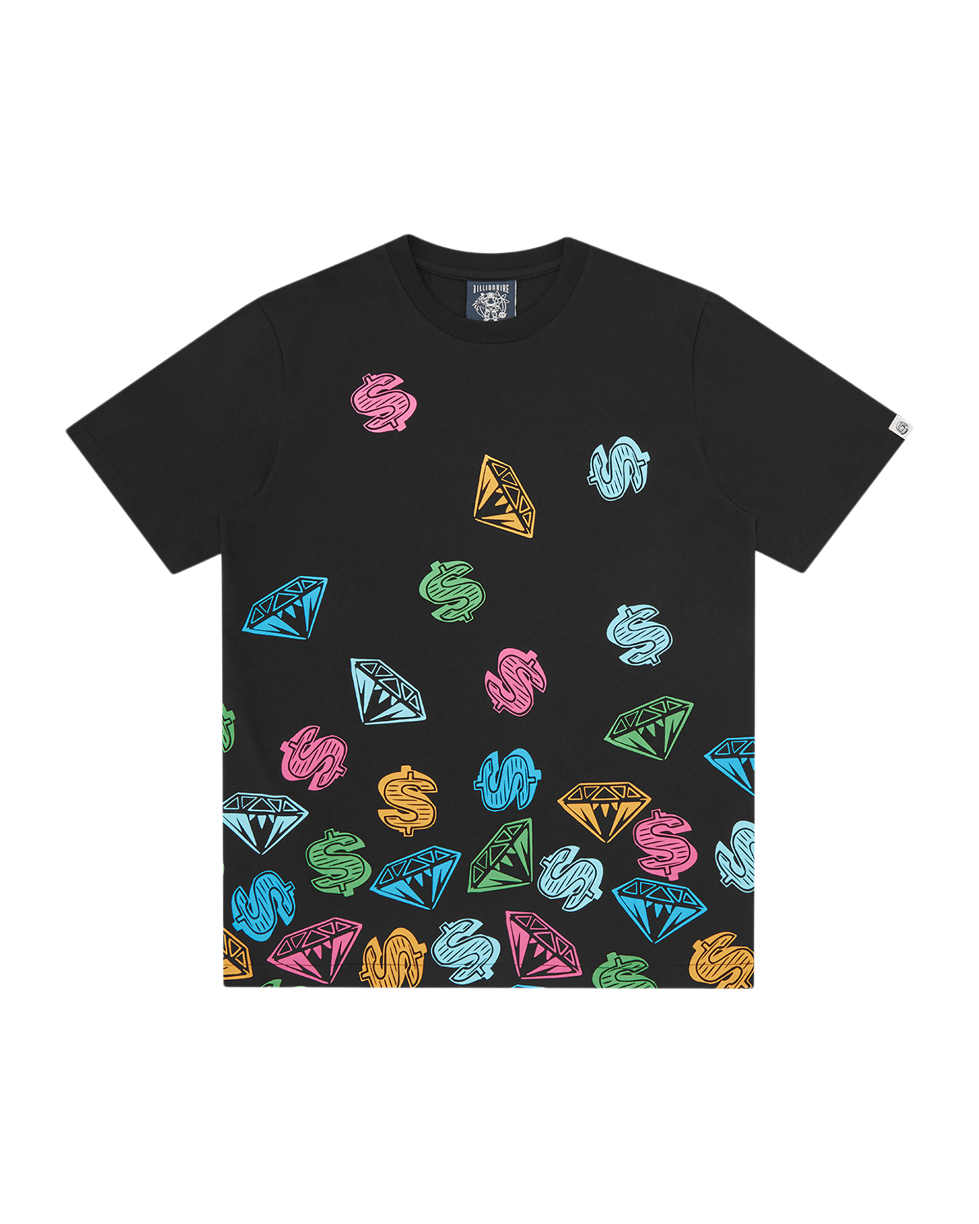 Diamonds & Dollars Jumble T-Shirt – Billionaire Boys Club Diamonds & Dollars Jumble T-Shirt – Billionaire Boys Club