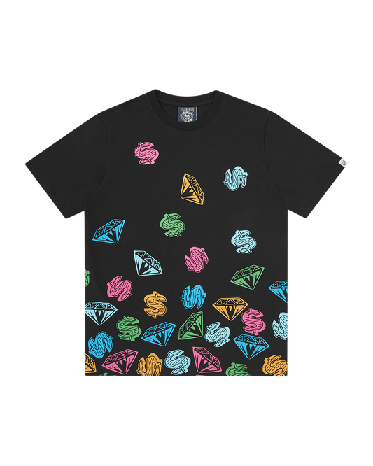 Diamonds & Dollars Jumble T-Shirt