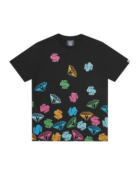 Diamonds & Dollars Jumble T-Shirt – Billionaire Boys Club
