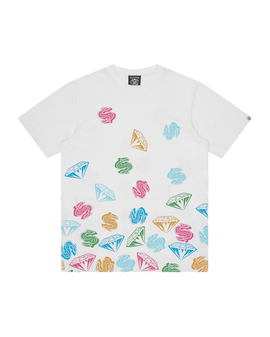 Diamonds & Dollars Jumble T-Shirt