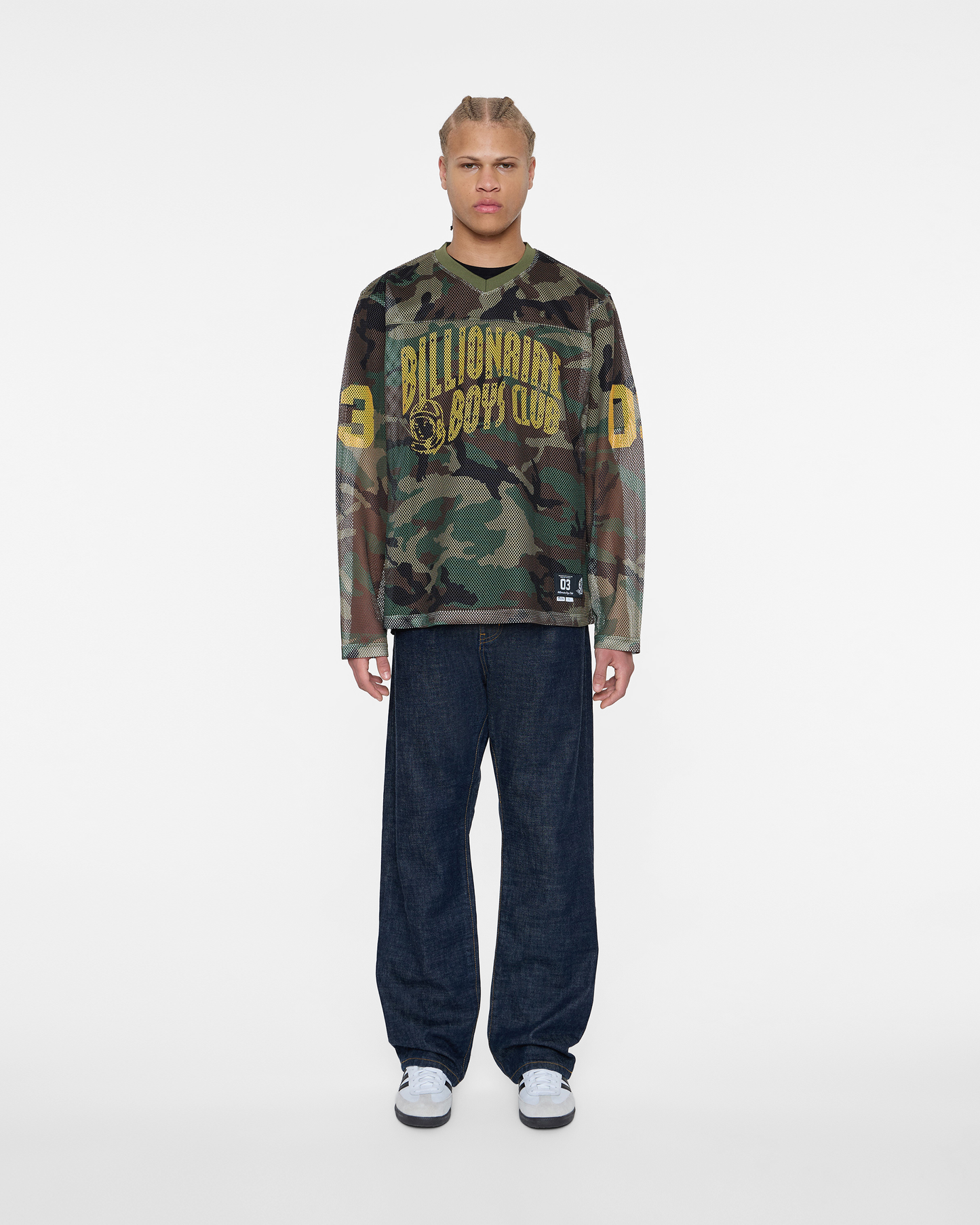 Camo Curve SS Knit (Boxy Fit)