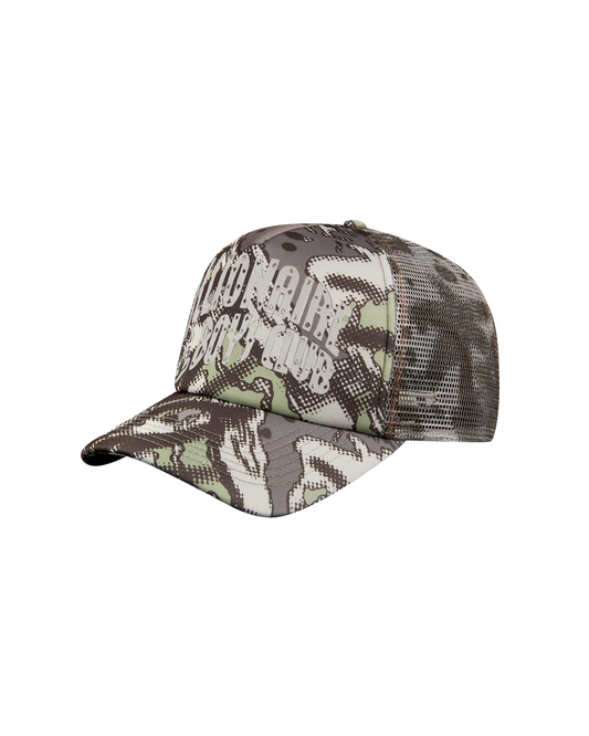 Overlay Camo Dad Cap
