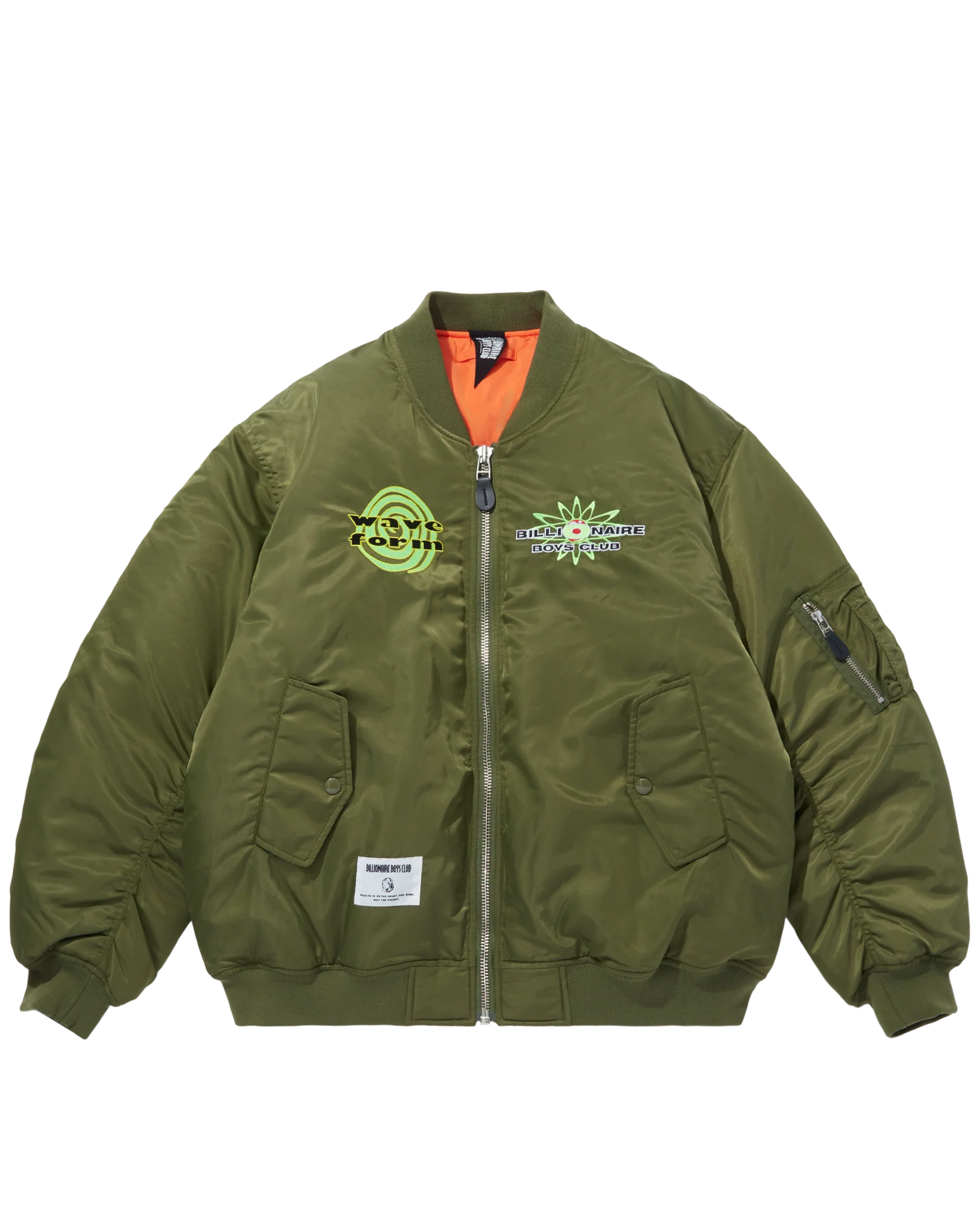 MILKBOY メンズF BIG MA-1 BOMBER HOODIE ボア MILKBOY メンズF BIG MA